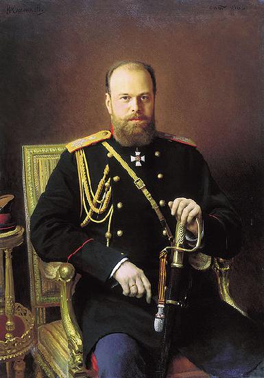 Ivan Kramskoi Alexander III oil painting image